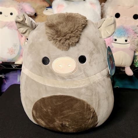 Most tags feature a line. . Oden squishmallow